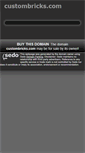 Mobile Screenshot of custombricks.com